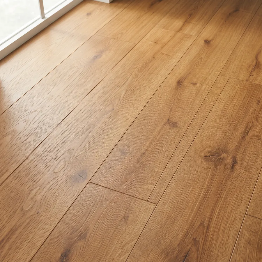 Luxury vinyl plank in a wood look